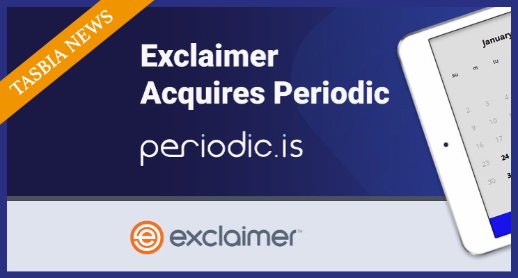 Exclaimer Group announced the acquisition of Periodic, a provider of calendaring and appointment scheduling software.